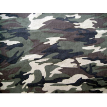 Tissu militaire de camouflage en coton et de coton pour vêtements